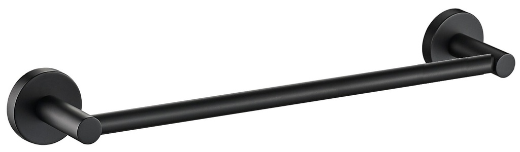Otus Single Towel Rail 350mm(Matt Black)