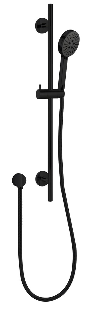 [44076] Otus Sliding rail shower set(Matt Black)