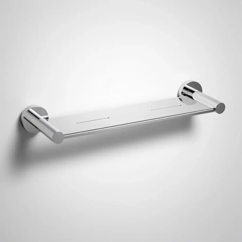 Otus Slimline Metal Shelf Chrome