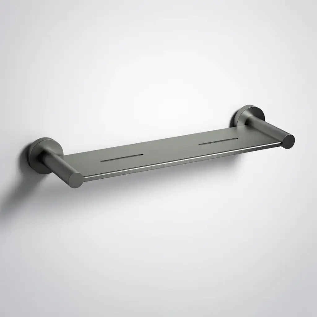 Otus Slimline Metal Shelf Gun Metal