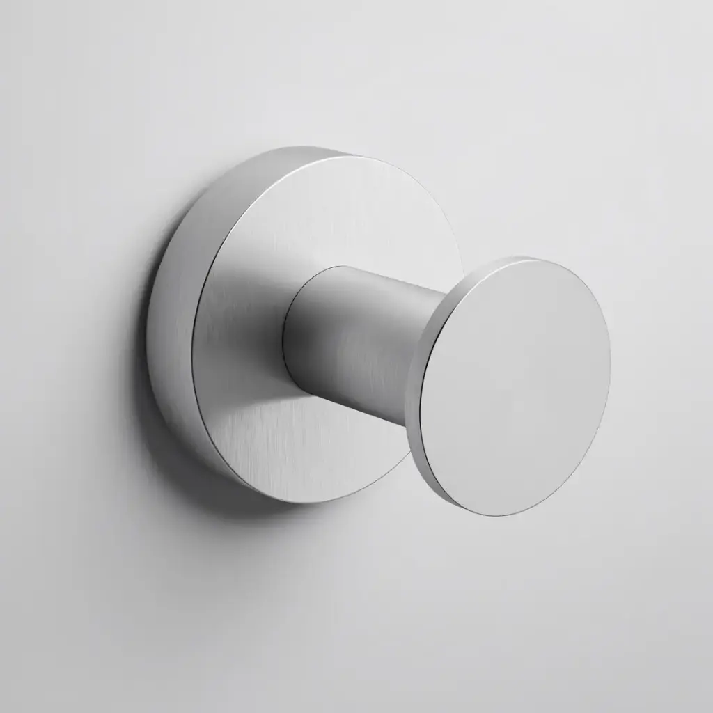 Otus Slimline Robe Hook Brushed Stainless Steel