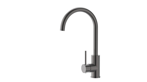 [44321] Otus Slimline SS Sink Mixer in Gun Metal