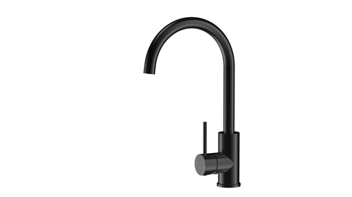 Otus Slimline SS Sink Mixer in Matt Black