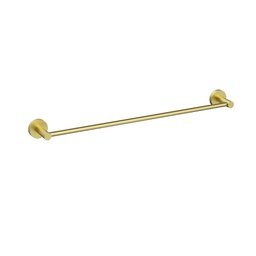 [44500] Otus Slimline Single Towel Rail 600mm Brushed Gold