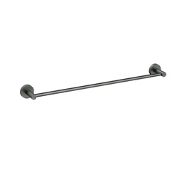 Otus Slimline Single Towel Rail 600mm Gun Metal