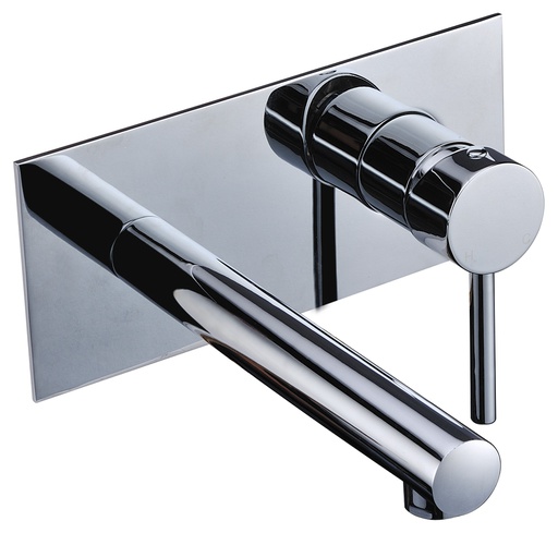 Otus Wall Basin Mixer Chrome Lead Free