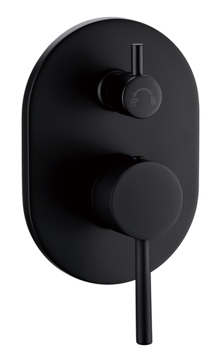 Otus Wall Mixer With Diverter(Matt Black)