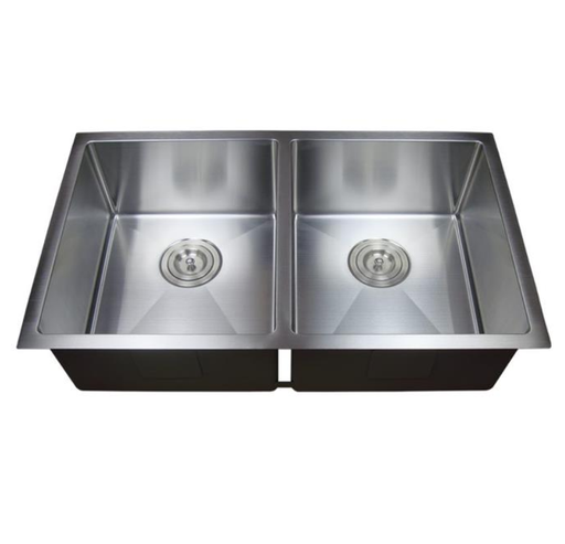 Overall Size: 775*450*220mm Bowl Size: 350*400*220mm Cut Out Size: 725*400mm Radius: 15mm 304 Stainless Steel