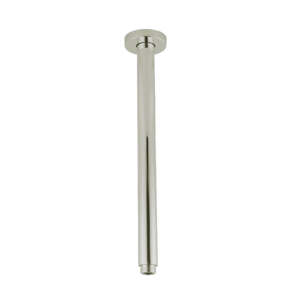 [40823] Pentro Brushed Nickel Round Ceiling Shower Arm 200mm