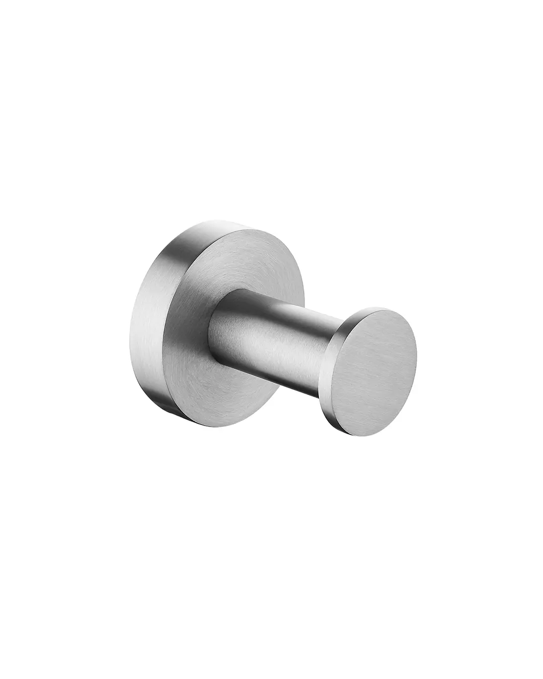 [40834] Pentro Brushed Nickel Round Robe Hook