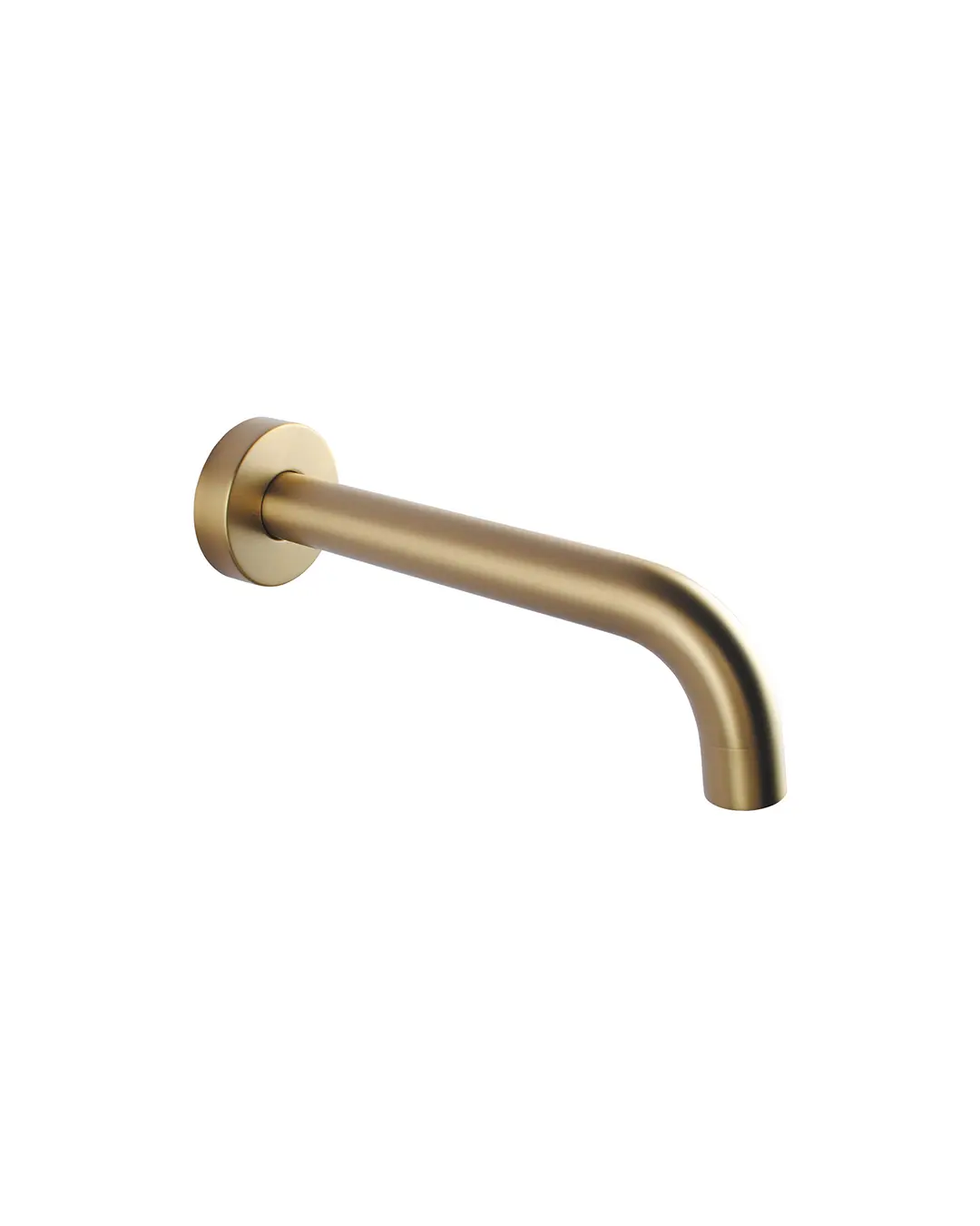 [40783] Pentro Brushed Yellow Gold Round Bath Spout
