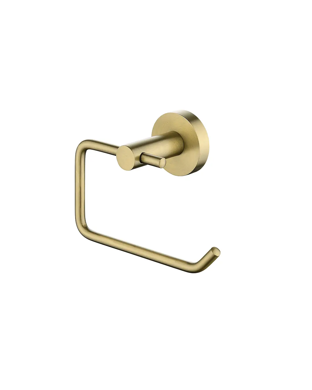 Pentro Brushed Yellow Gold Toilet Roll Holder