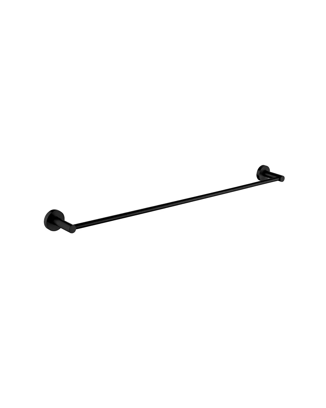 [40771] Pentro Matte Black Single Towel Rail 790mm(Cuttable)
