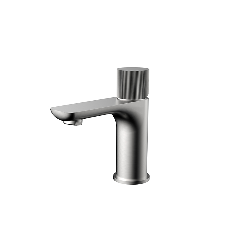 [55185] Qi Luxus Basin Mixer Brushed Nickel
