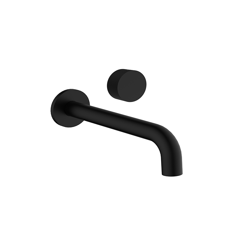 Qi Rund Progressive Bath Set Matte Black