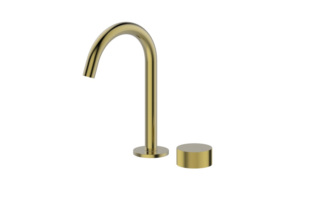 [55173] Qi Rund Progressive Rund Basin Set Brushed Gold