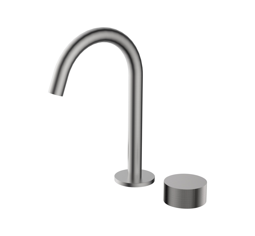 Qi Rund Progressive Rund Basin Set Brushed Nickel
