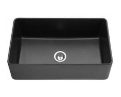 Quartz Undermount Kitchen Sink Size: 838*482*262mm Single Bowl Matte Grey