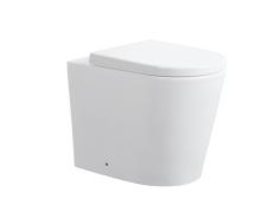 Rimless Wall Faced Floor Pan 4.5/3 Liters Dual Flush Size: 575*360*415mm Trap-100: 100-135mm (Supplied)