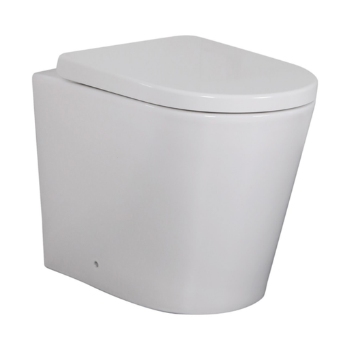 Rimless Wall Faced Floor Pan 4.5/3 Liters Dual Flush Size: 575*360*415mm Trap-100: 100-135mm (Supplied);UF Slim Seat (Supplied)