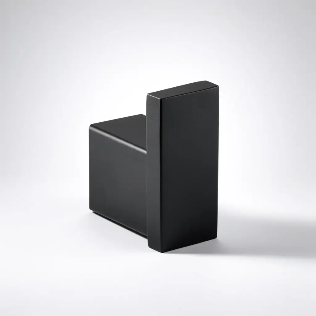 Rosa Robe Hook(Matt Black)