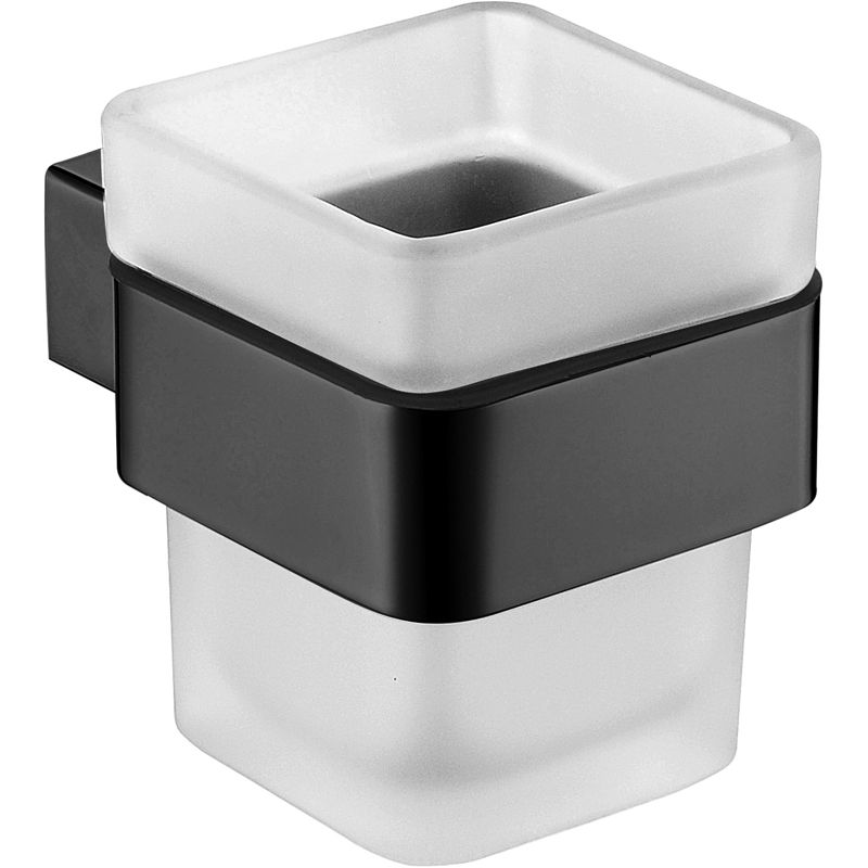 [43609] Rosa Tumbler Holder(Matt Black)