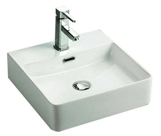 [43149] Rosa Wall Hung Basin 420 x 420 x 120 mm(Ceramic Gloss White)
