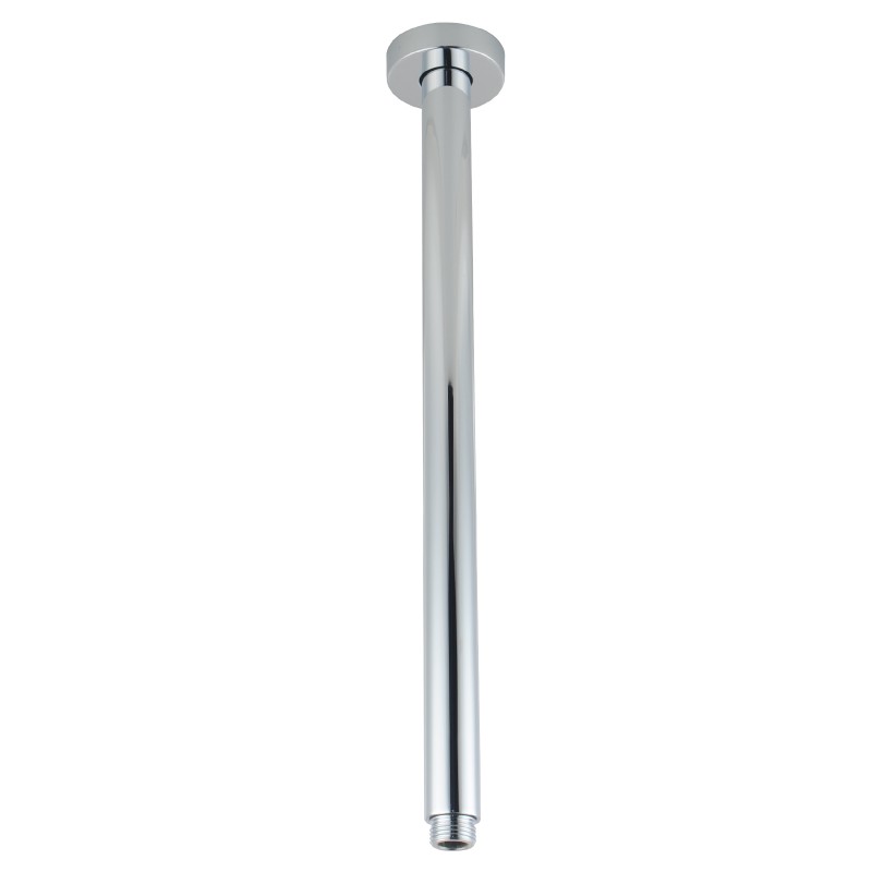[40371] Round Chrome Ceiling Shower Arm 400mm