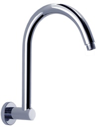 Round Curved Shower Arm Chrome