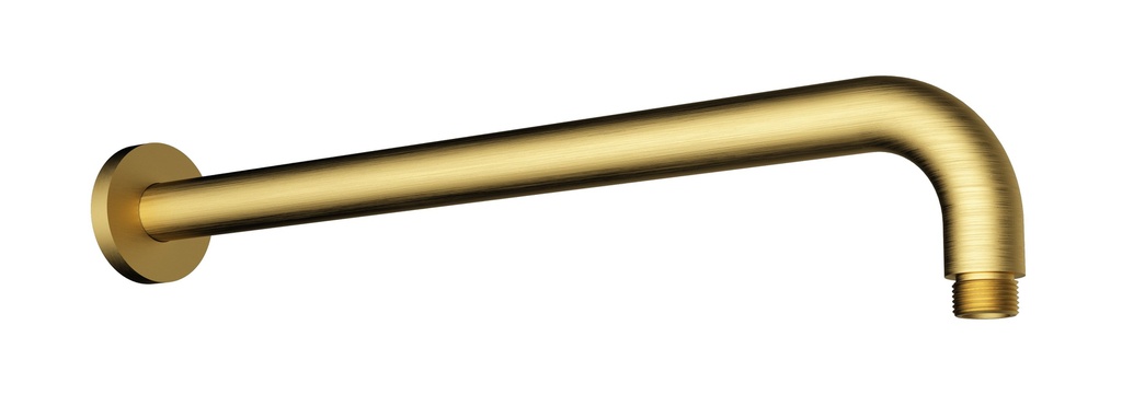Round Horizontal Shower Arm(Brushed Gold)