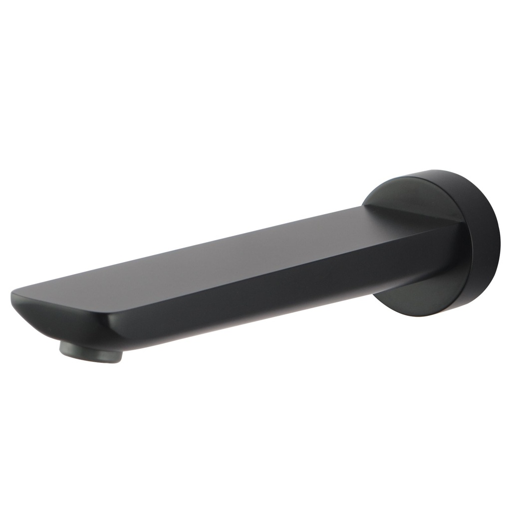 Rushy Black Bathtub/Basin Wall Spout