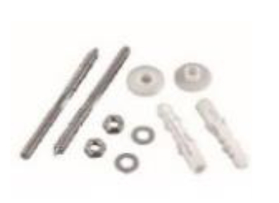 Screw for wall hung basin