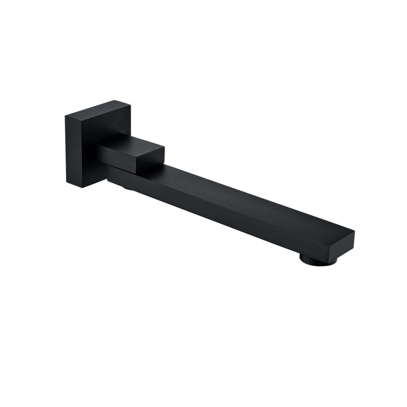 Sera Black Bath/Basin Wall Spout