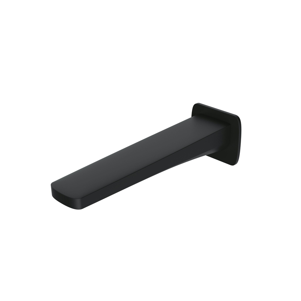 Sera Square Black Bath Spout