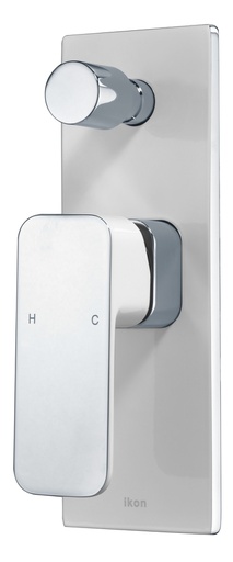 Seto Wall Mixer with Diverter(Chrome & White)