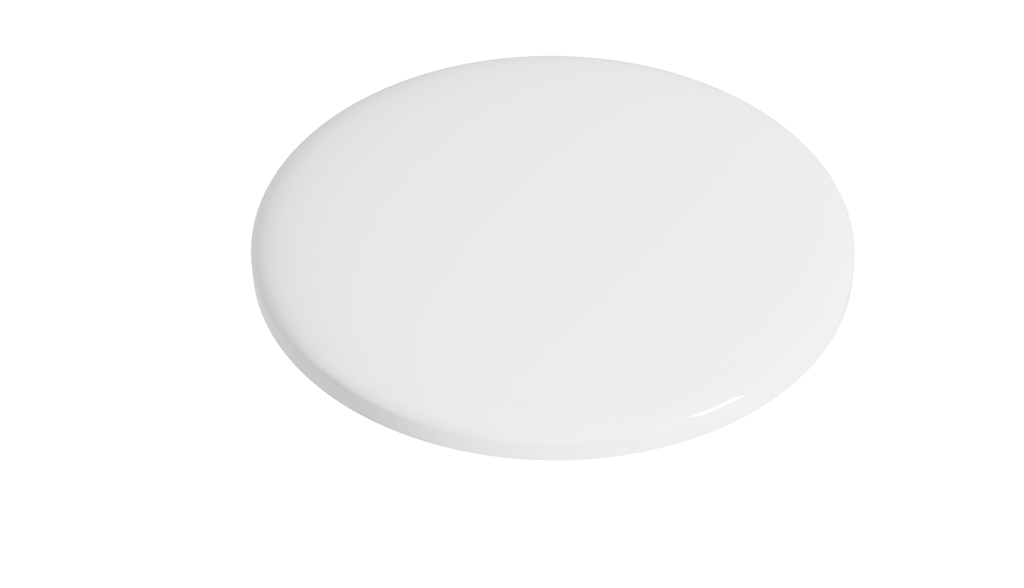 Solid Surface Bathtub Waste Cap Matt White