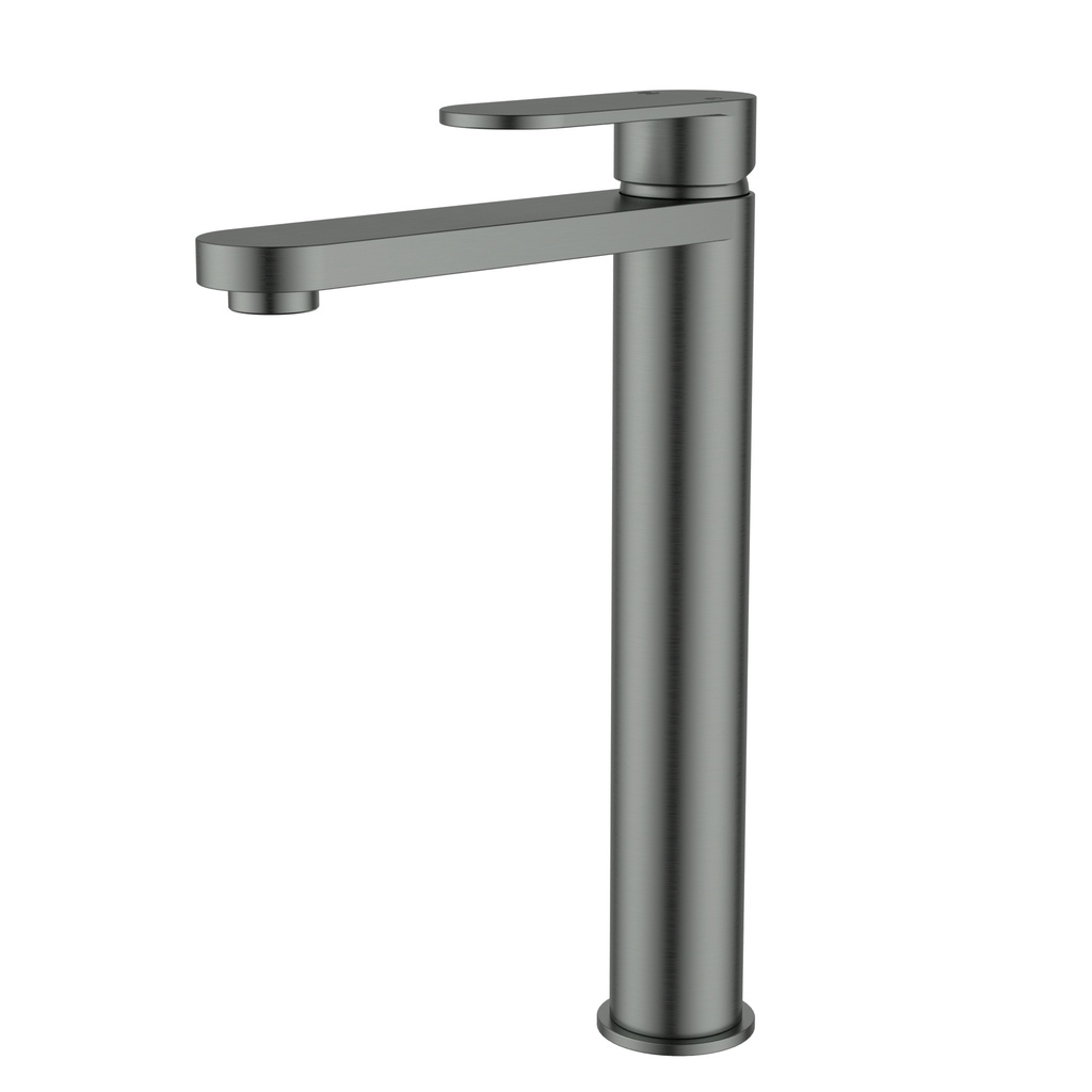 Sora SS Highrise Basin Mixer Gun Metal