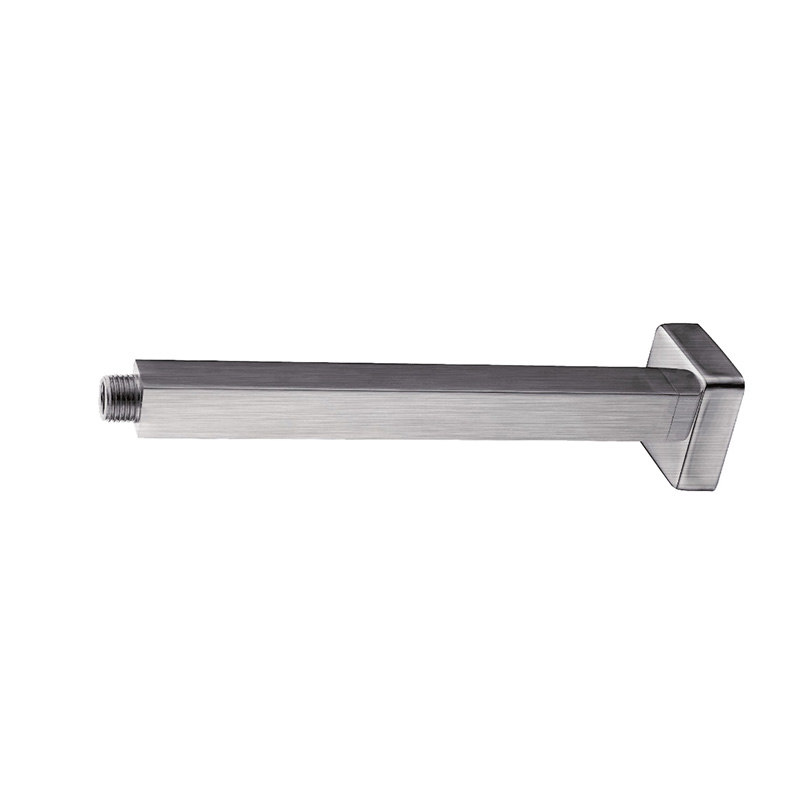 [55131] Square Ceiling Shower Arm 300mm Brushed Nickel