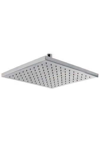 [40301] Square Chrome Brass Rainfall Shower Head 300mm