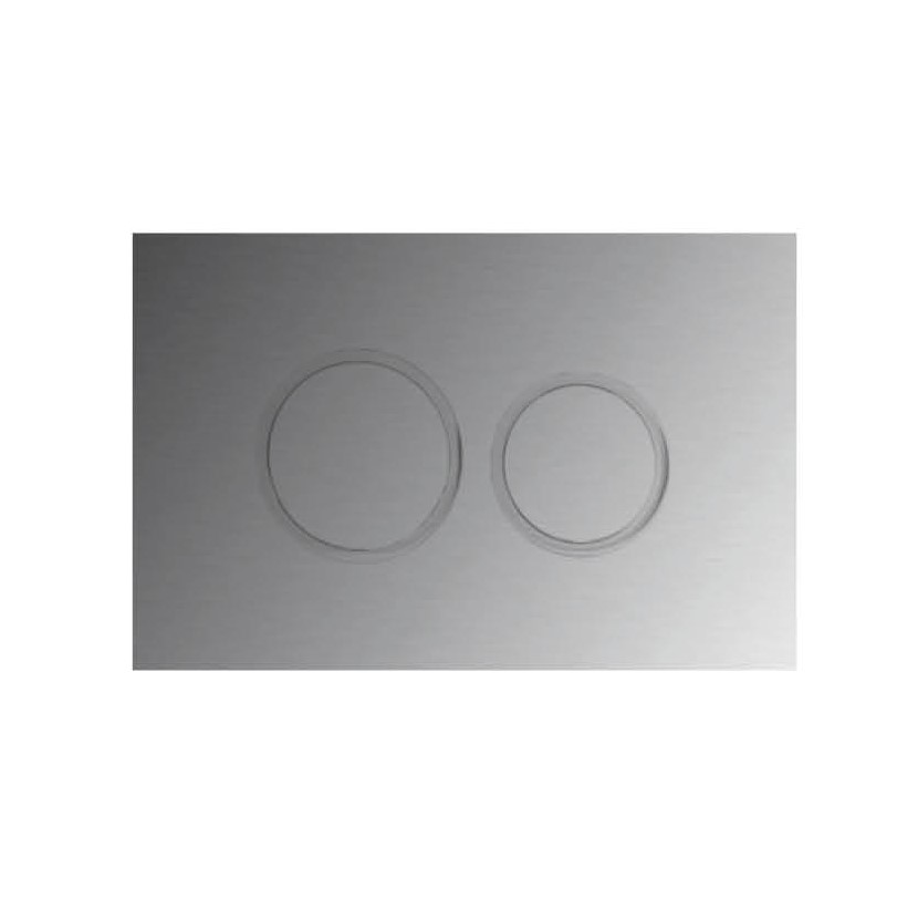 Stainless Steel Round Push Plate Brushed Nickel