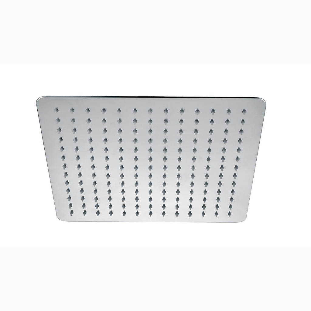 [40290] Super-slim Square Chrome Rainfall Shower Head 300mm