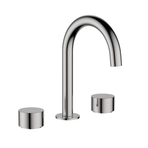 Tana 1/4 Turn C/D Basin Set Brushed Nickel Lead Free