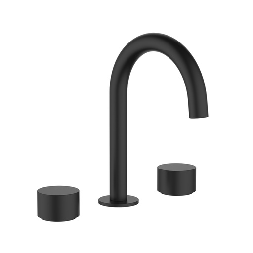 Tana 1/4 Turn C/D Basin Set Matte Black Lead Free