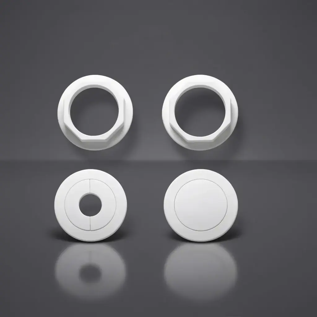 Toilet Pan Hose Hole Covers