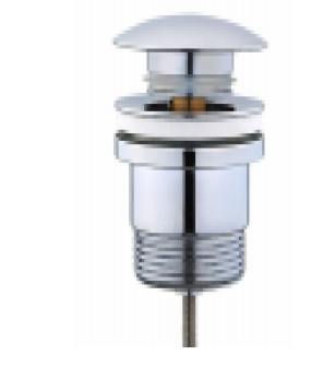 [45087] Universal 32/40mm Brass Pop Up Waste Mushroom Top