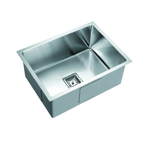 [46539] Universal Installation- Top or Undermount 1.2mm S.S 304 250mm extra deep bowl Bowl Size: 550×400×235mm Overall Size: 600×450×235mm