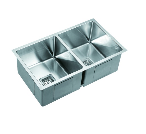 [46542] Universal Installation-Top or Undermount Undermount 1.2mm S.S 304 250mm extra deep bowl Bowl Size: 350×400×235mm 350×400×235mm Overall Size: 775×450×235mm
