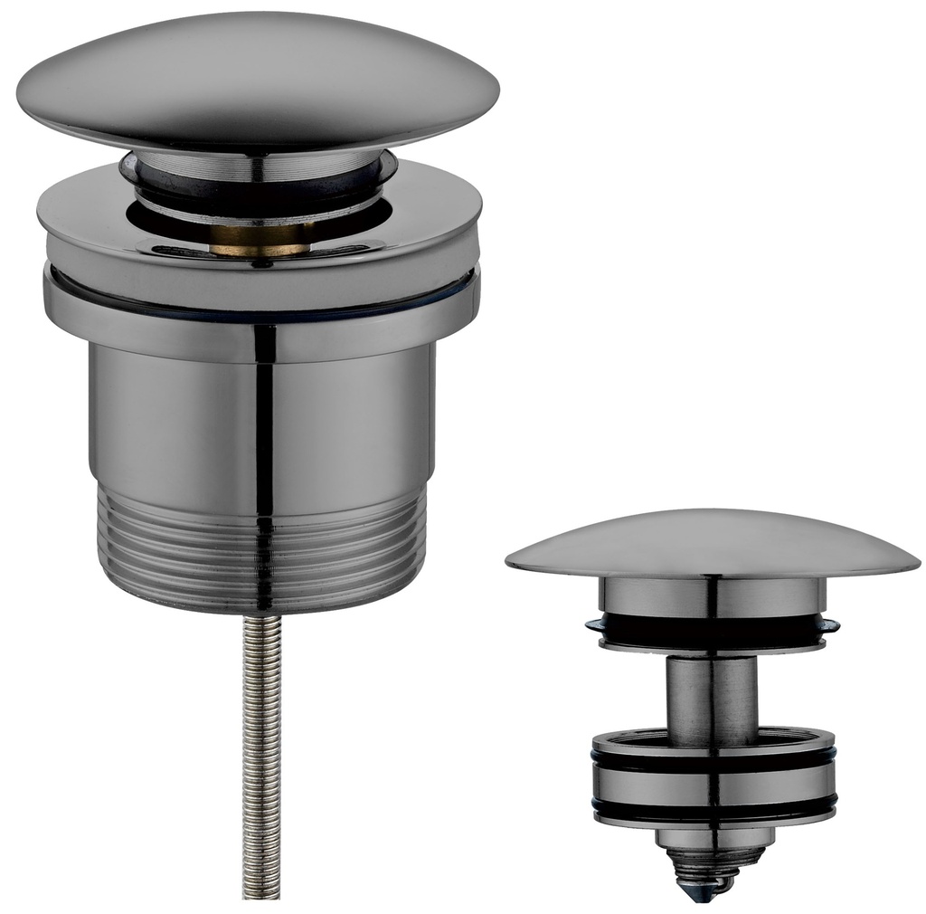 [44433] Universal Pop Up Waste Gun Metal