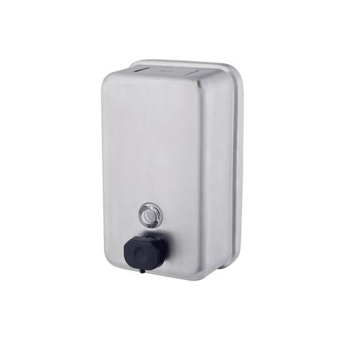 [45228] Vertical Stainless soap dispenser - 122mmW x 202mmH x 72mmD with valve Projection to 96mm