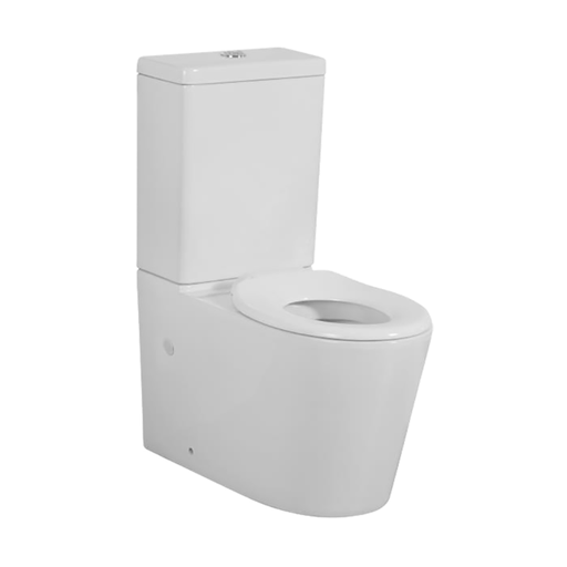 [45201] Wall Faced Toilet Suite Back/Left and Right Bottom Inlet Cistern ; Junior Wall Faced Toilet Suite Pan ; 4.5/3 Liters Dual Flush Size: 595*335*770mm Trap-60: 60-95mm (Supplied); Standard Seat (Supplied)